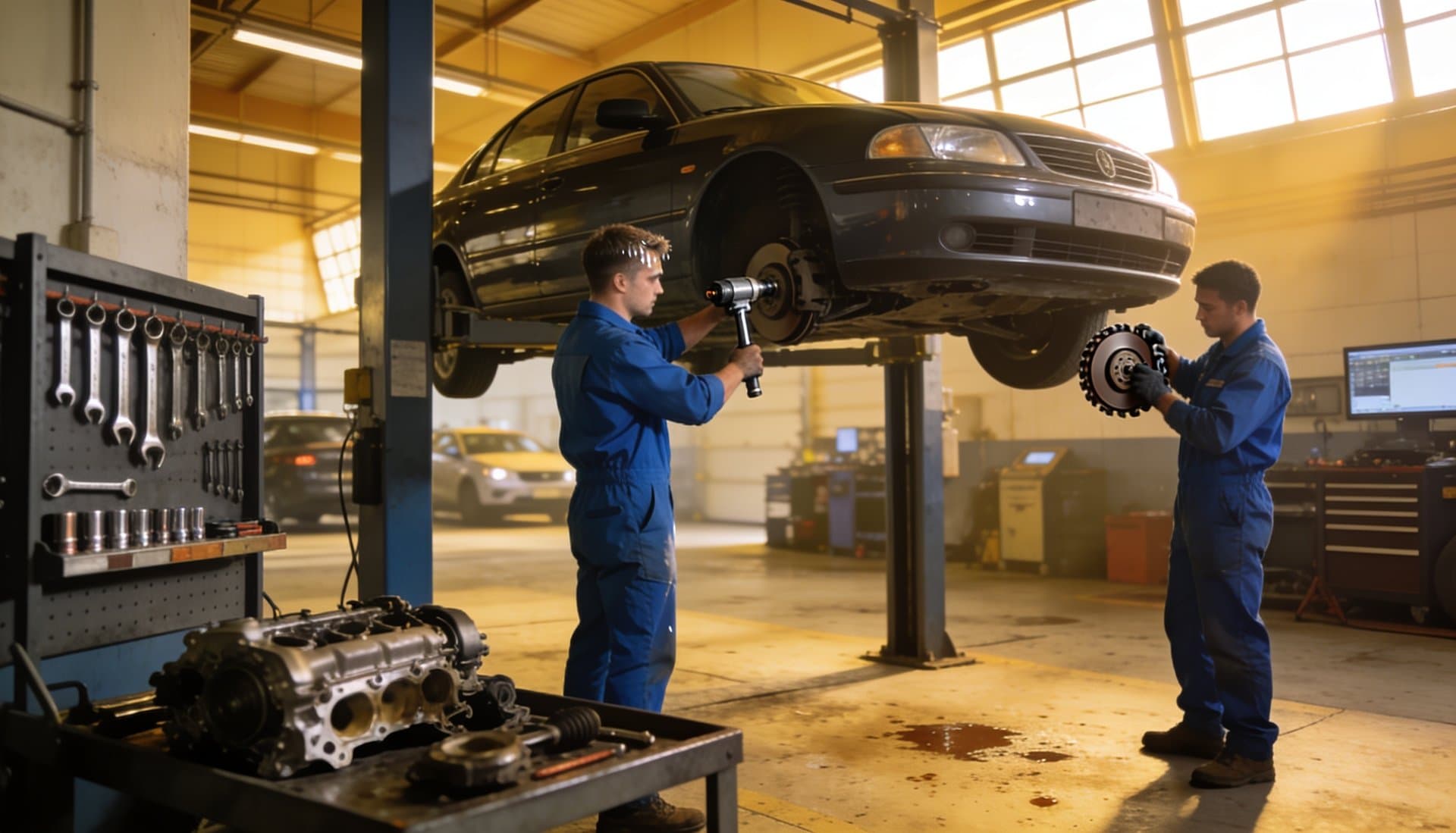 Taller de coches Talleres Lobre en Vilanova de Arousa