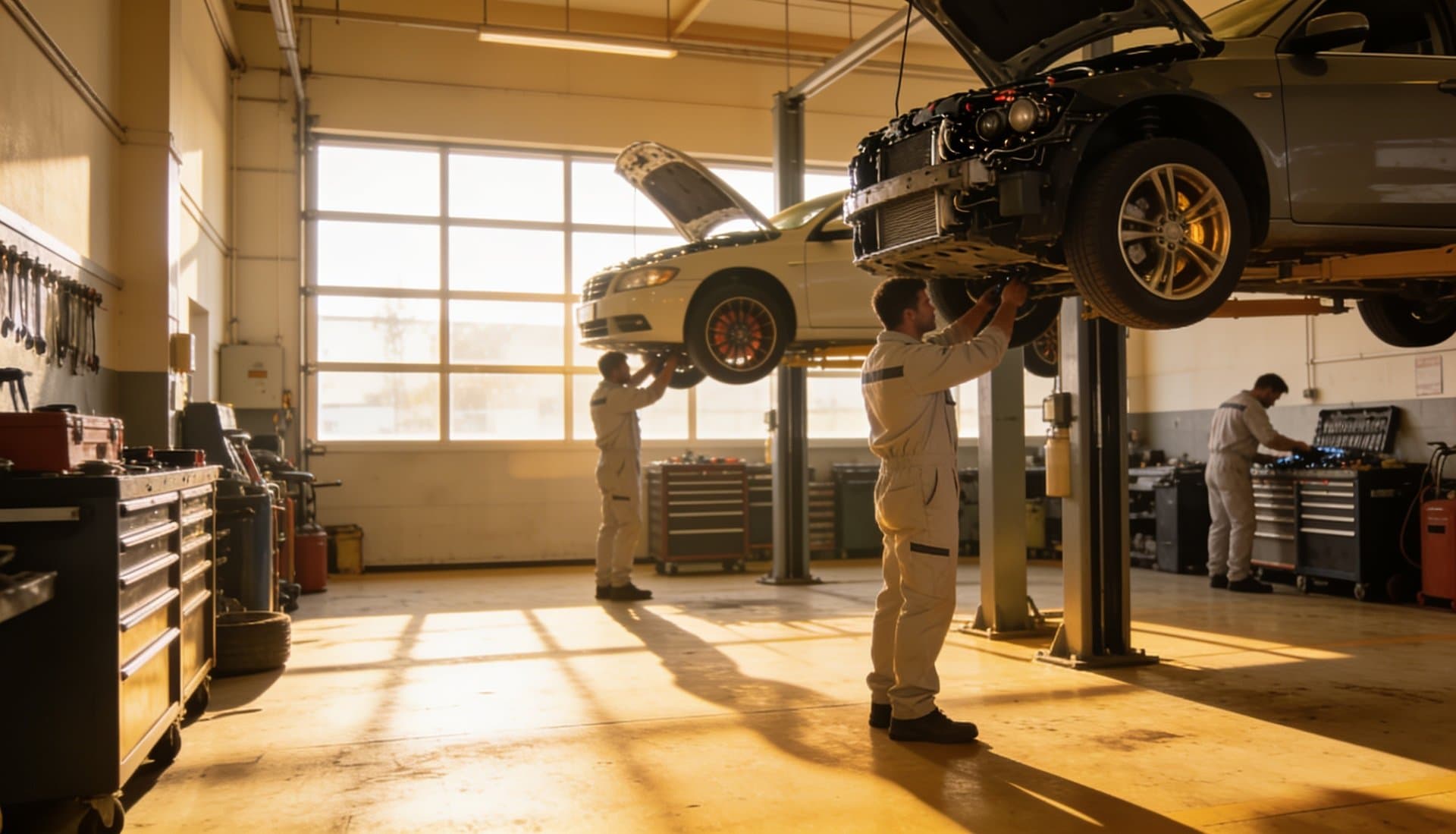 Taller de reparación de coches Talleres Lobre en Vilanova de Arousa